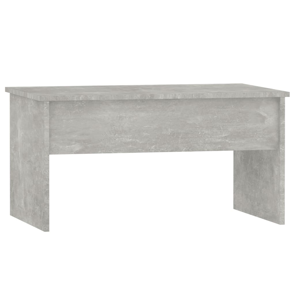 Mesa de centro madera sintetizada Nexus gris hormigón 80x50,5x41,5 cm