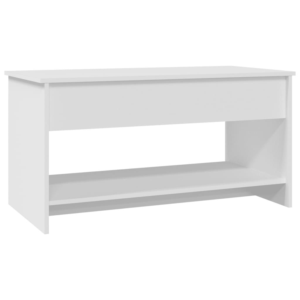 Mesa de centro madera de ingeniería blanco 102x50x52,5 cm vidaXL