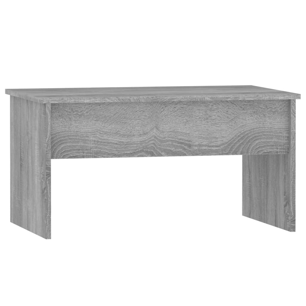 Sonoma Gray Engineering Wood Center Table 80x50,5x41.5 cm