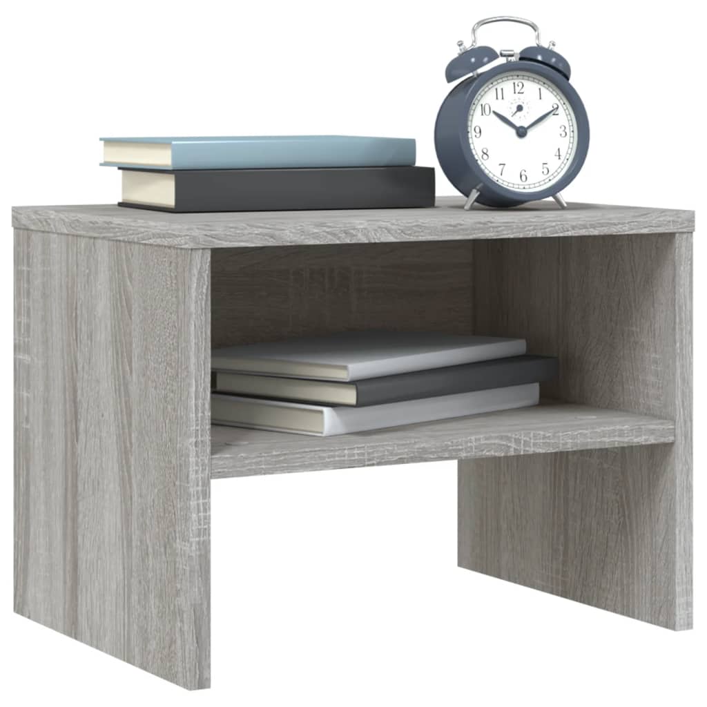 Night tables 2 UDS Gray Sonoma 40x30x30 cm