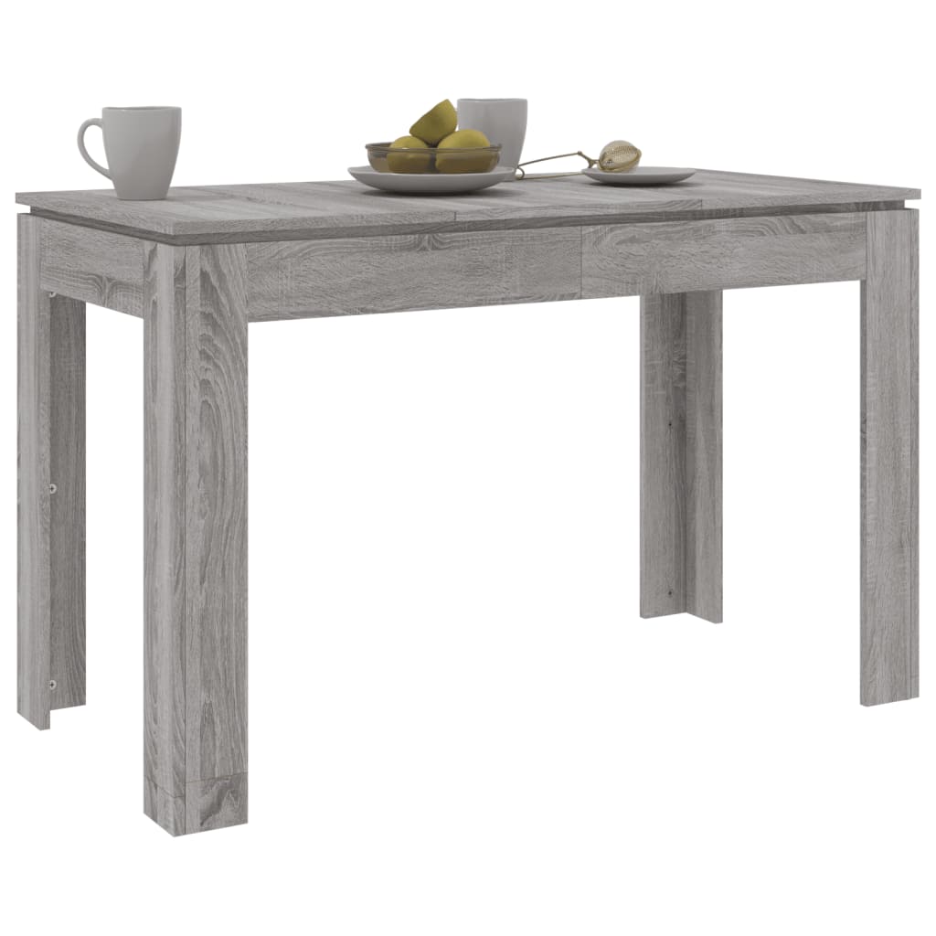 Sonoma Sonoma Gray Wooden Dining Table 120x60x76 cm