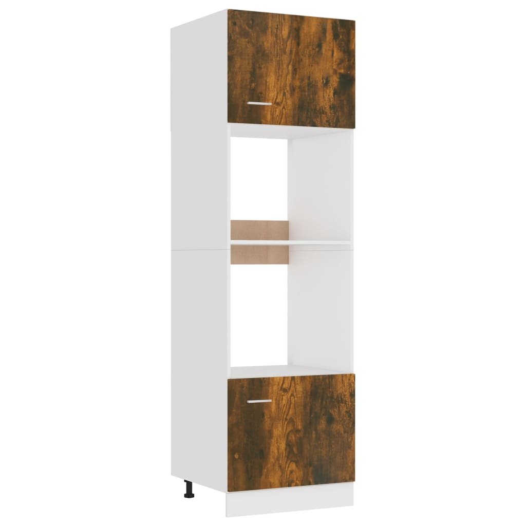 Microondas guarda -roupa Ahumado Oak 60x57x207 cm