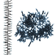 Vetonek Tira de luces de racimo con 400 LED PVC blanco frío 7,4 m