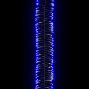 Tira de luces de racimo con 400 led pvc azul 7,4 m v2383 - Vetonek