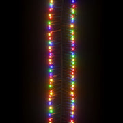 Tira de luces de racimo con 400 led pvc multicolor 7,4 m v2390 - Vetonek
