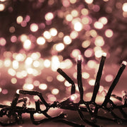 Tira de luces de racimo con 2000 LEDs PVC blanco cálido 17 m - Vetonek