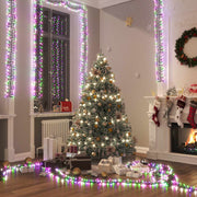 Tira de luces de racimo con 2000 led pvc pastel multicolor 17 m v2505 Vetonek