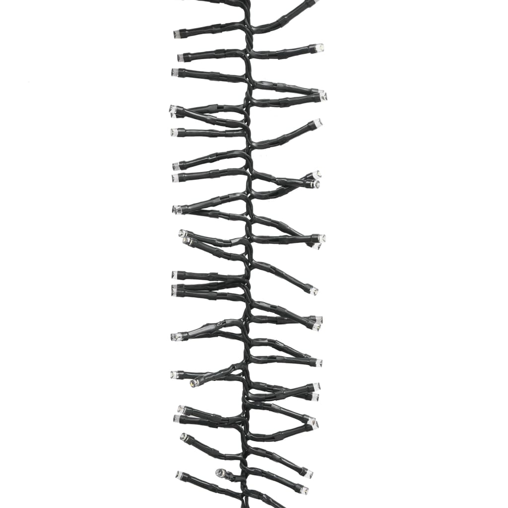 Tira de luces de racimo con 3000 led pvc pastel multicolor 23 m v2550 - Vetonek