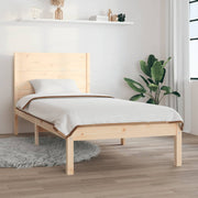 Estructura de cama sin colchón madera maciza de pino 90x200 cm v8888 Vetonek