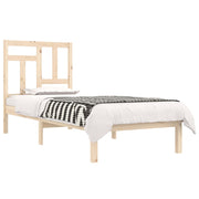Estructura de cama sin colchón madera maciza de pino 90x200 cm v2786 - Vetonek