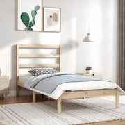 Estructura de cama sin colchón madera maciza de pino 90x200 cm v6685 Vetonek