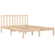 Estructura de cama sin colchón madera maciza de pino 200x200 cm V8337 Vetonek