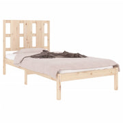 Estructura de cama sin colchón madera maciza de pino 90x200 cm v3270 - Vetonek