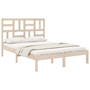 Estructura de cama sin colchón madera maciza 160x200 cm V7025 Vetonek