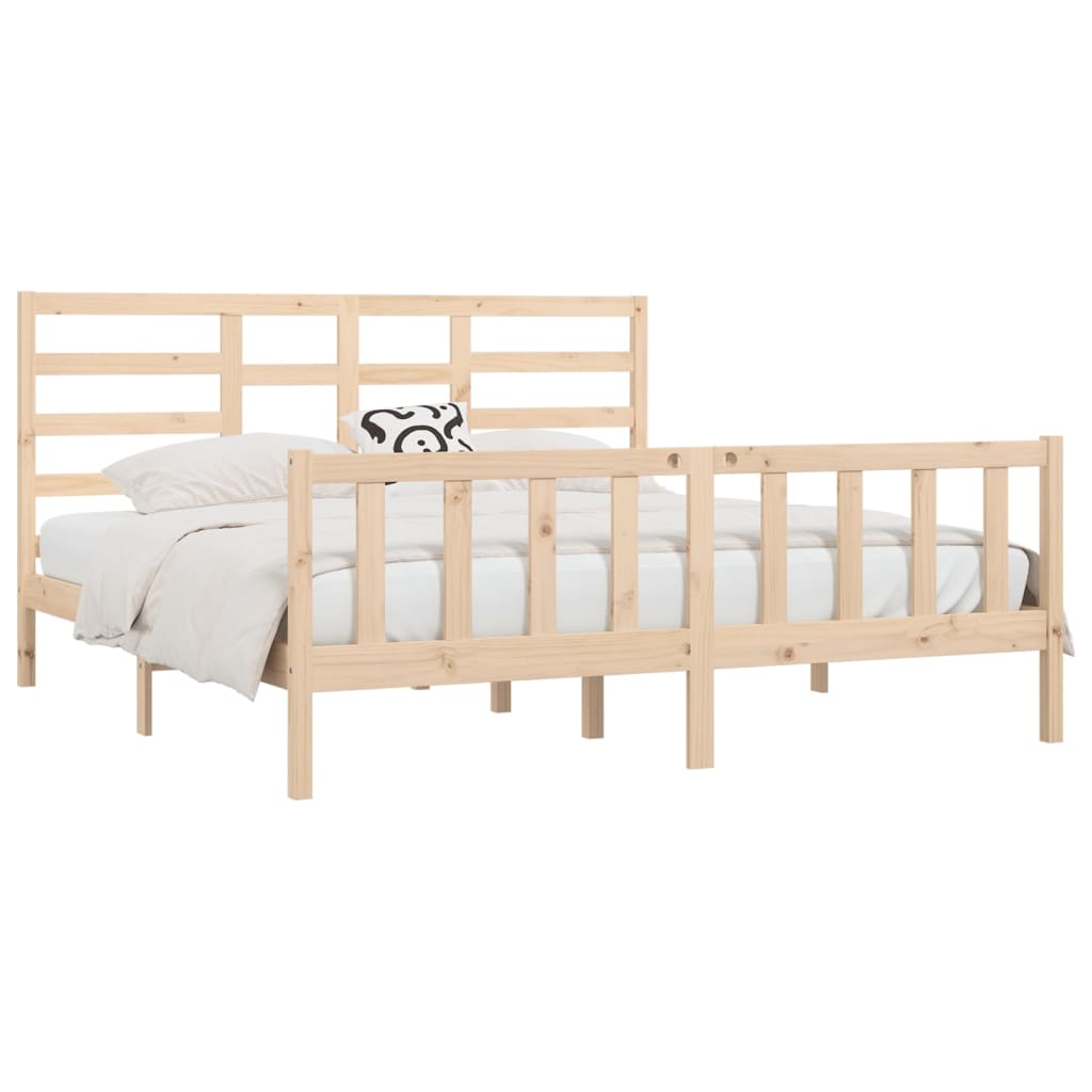 Molidit Wood Bed Structure 180x200 cm V28