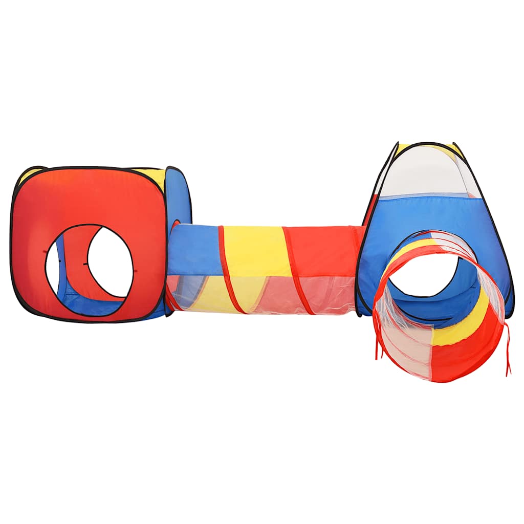 Tienda de juego de niños con 250 bolas multicolor 190x264x90 cm vidaXL