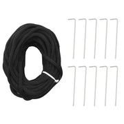 Árbol de Navidad en asta de bandera 310 LED blanco frío 300 cm - Vetonek