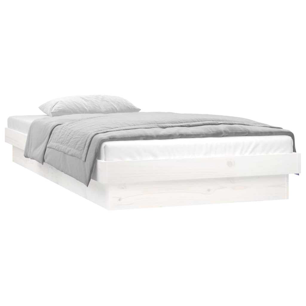 Estrutura individual da cama LED White Sound Wood Mattress V03