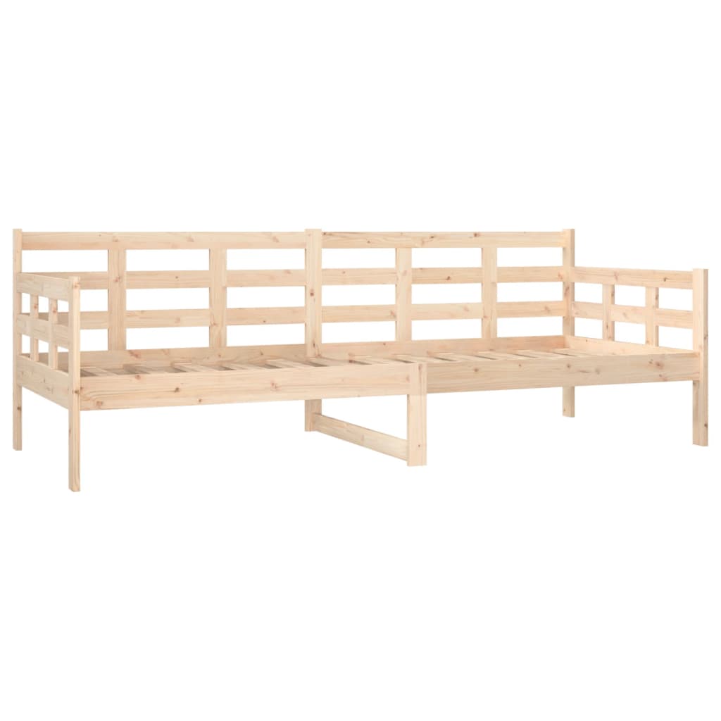 Sofá cama madera maciza de pino 80x200 cm vidaXL