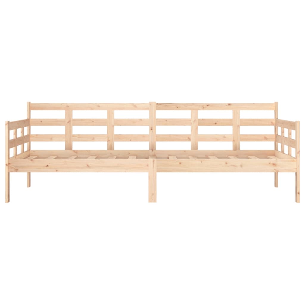 Sofá cama madera maciza de pino 80x200 cm vidaXL