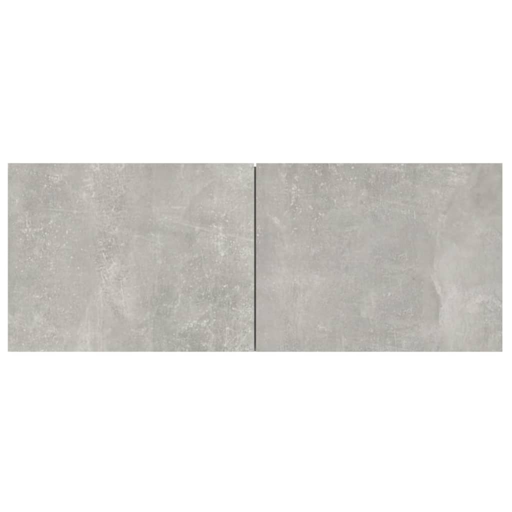 Muebles de TV 2 uds madera sintetizada Nexus gris hormigón 80x30x30 cm vidaXL