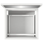 Armario de baño con espejo madera de ingeniería blanco V8326 Vetonek