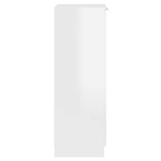 Sapateira de compensado branco brilhante 30x35x100 cm V9712 Vetonek
