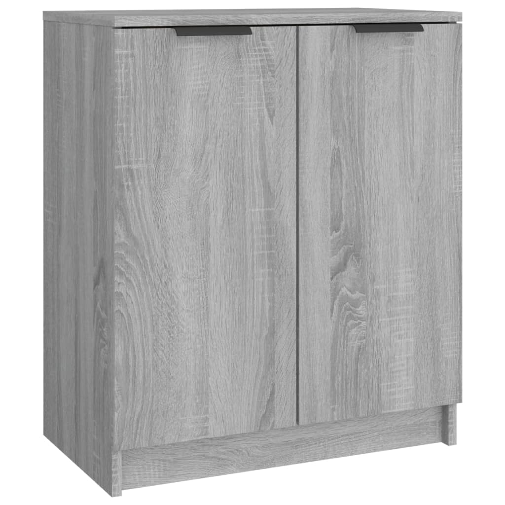 Mueble zapatero de madera gris Sonoma 59x35x70 cm - Vetonek