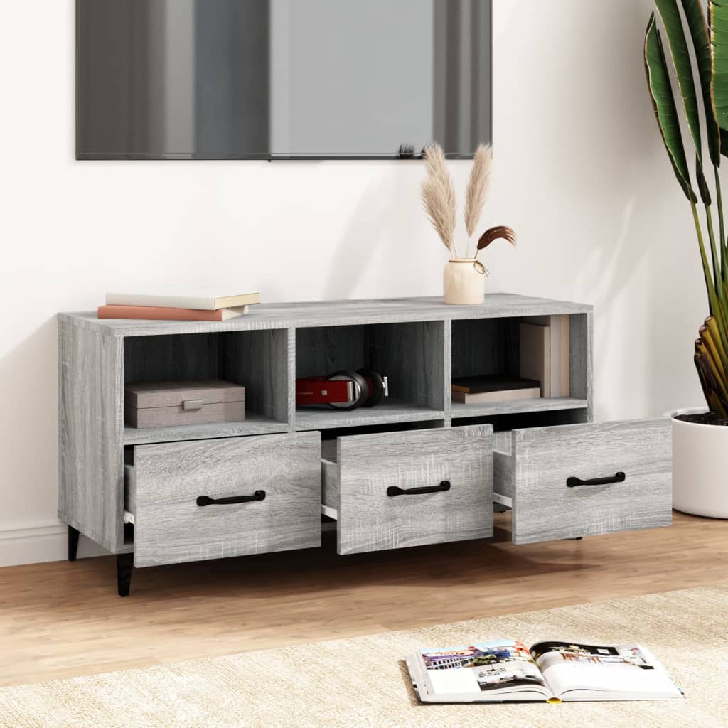 TV furniture Sonoma wood 102x35x50 cm