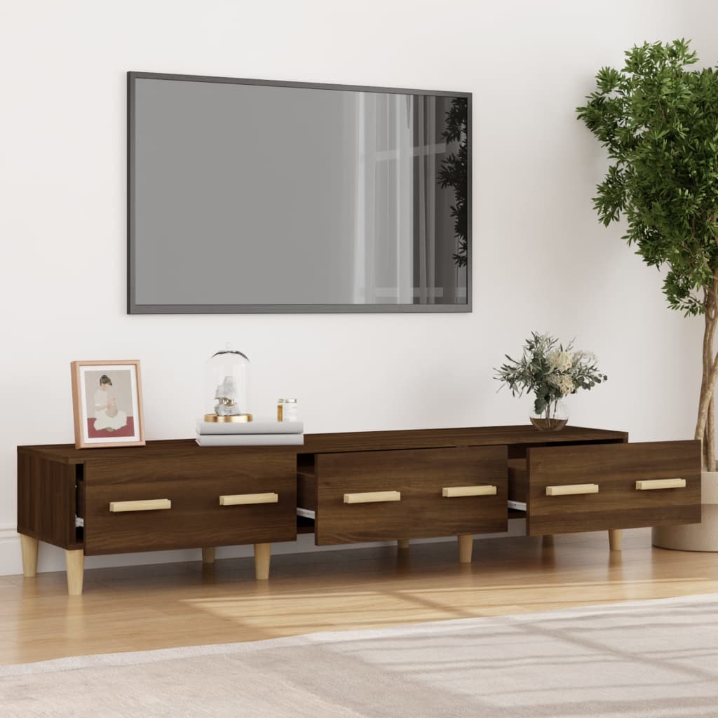 TV furniture Ahumado oak 150x34,5x30 cm