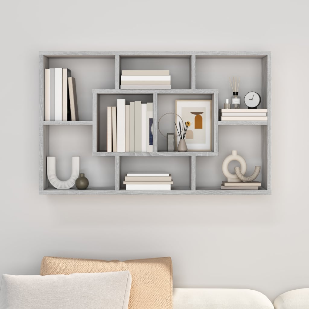 Wandwand Sonoma Gray Engineering 85x16x52.5 cm Engineering