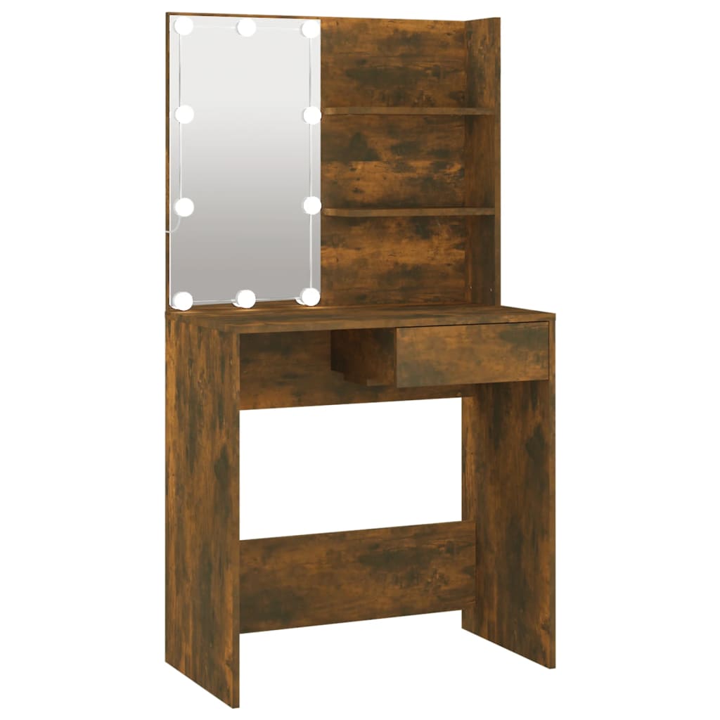 Dresser com carvalho marrom 74.5x40x141 cm