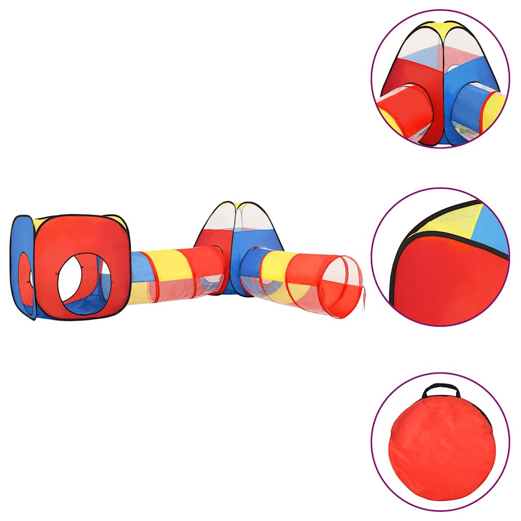 Vetonek Tienda de juegos para niños multicolor 190x264x90 cm