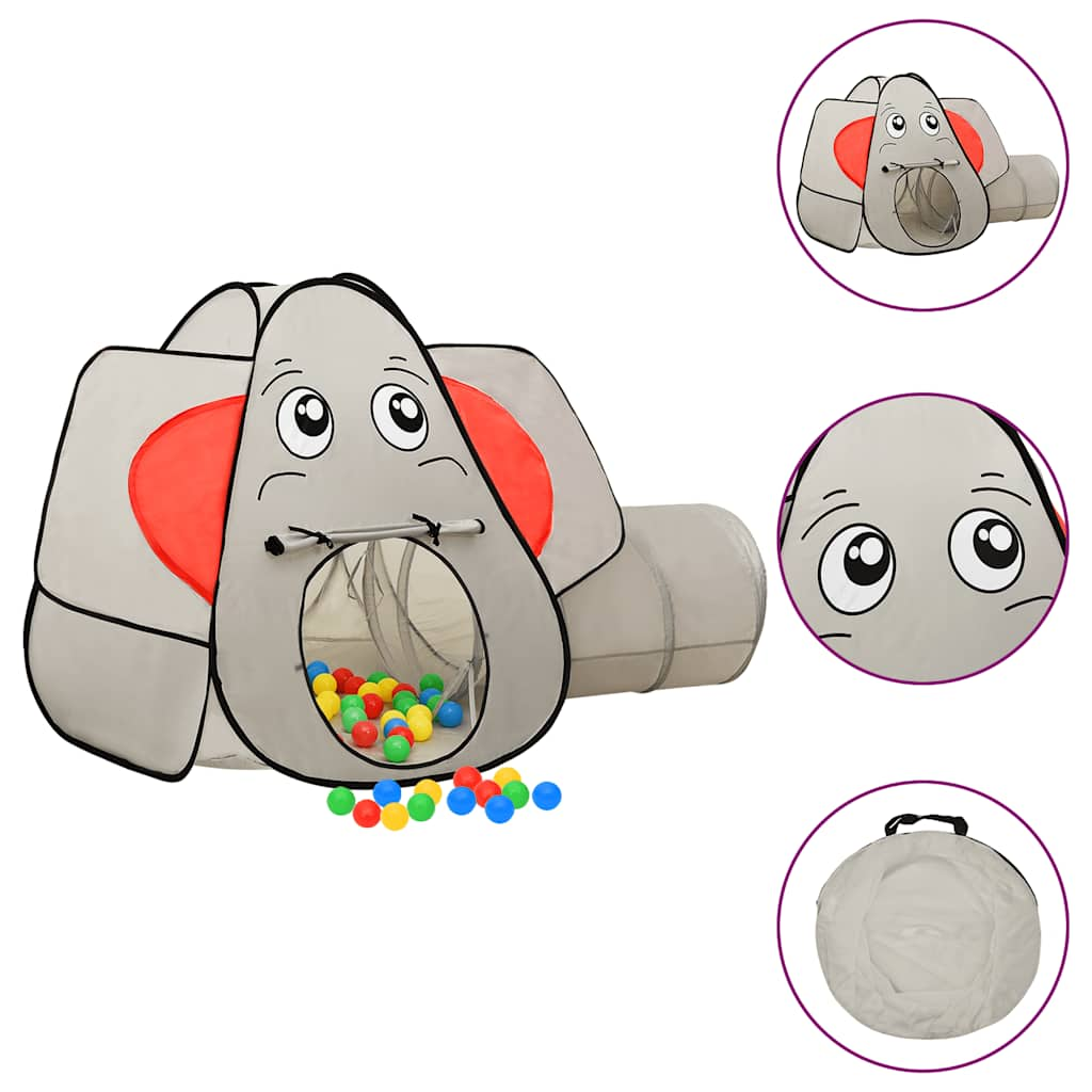 Vetonek Tienda de juegos elefante gris 174x86x101 cm