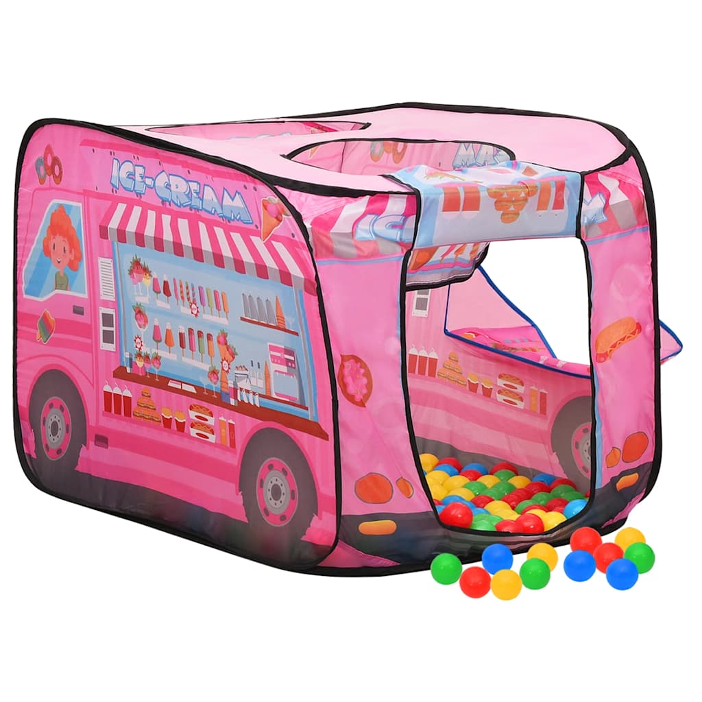 Tienda de juegos para niños rosa 70x112x70 cm vidaXL