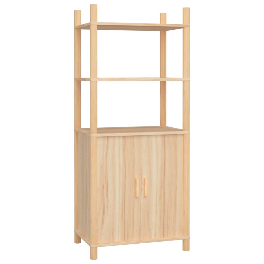 Aparador alto madera contrachapada 60x40x141 cm