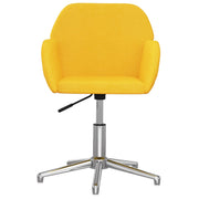 Silla de oficina giratoria de tela amarillo claro V8290 Vetonek