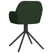 Sillas de comedor giratorias 2 unidades terciopelo verde oscuro V8504 Vetonek