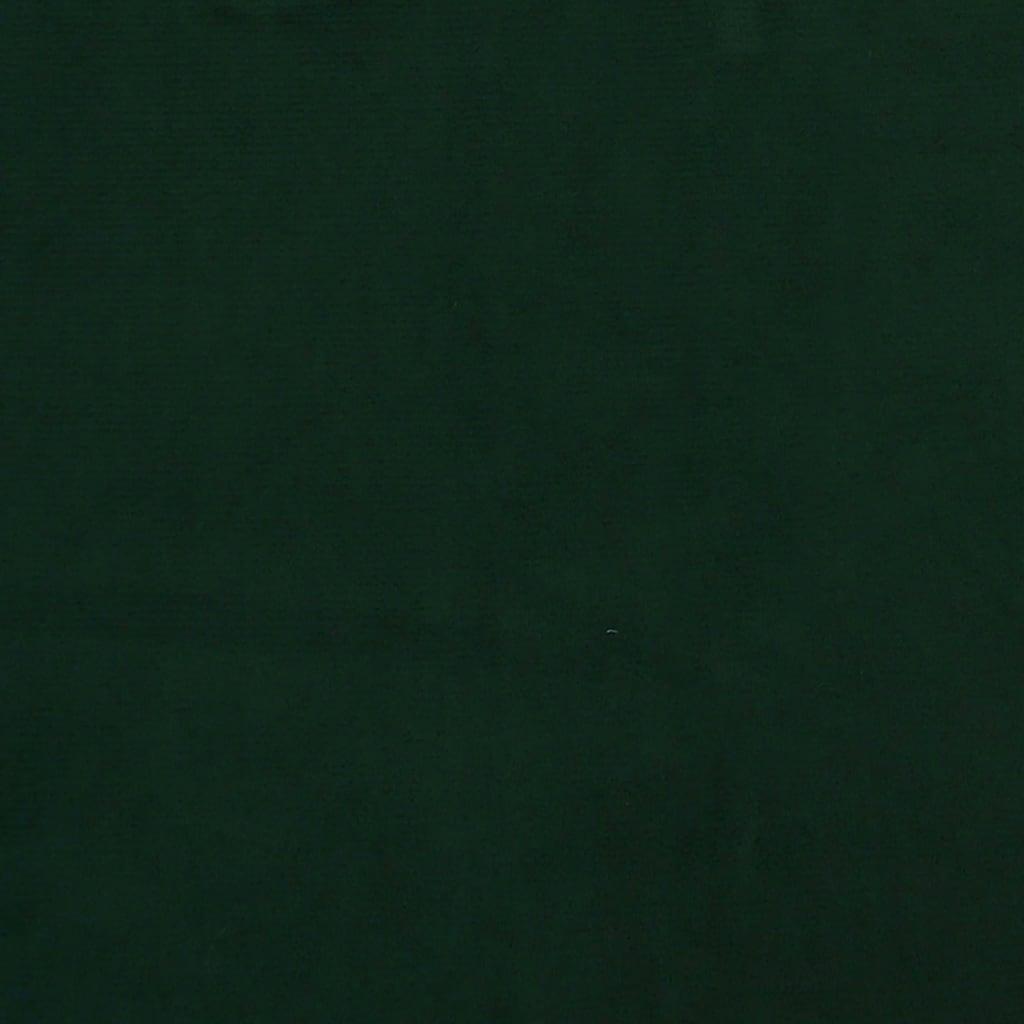 Sillas de comedor giratorias 2 unidades terciopelo verde oscuro V9006 Vetonek