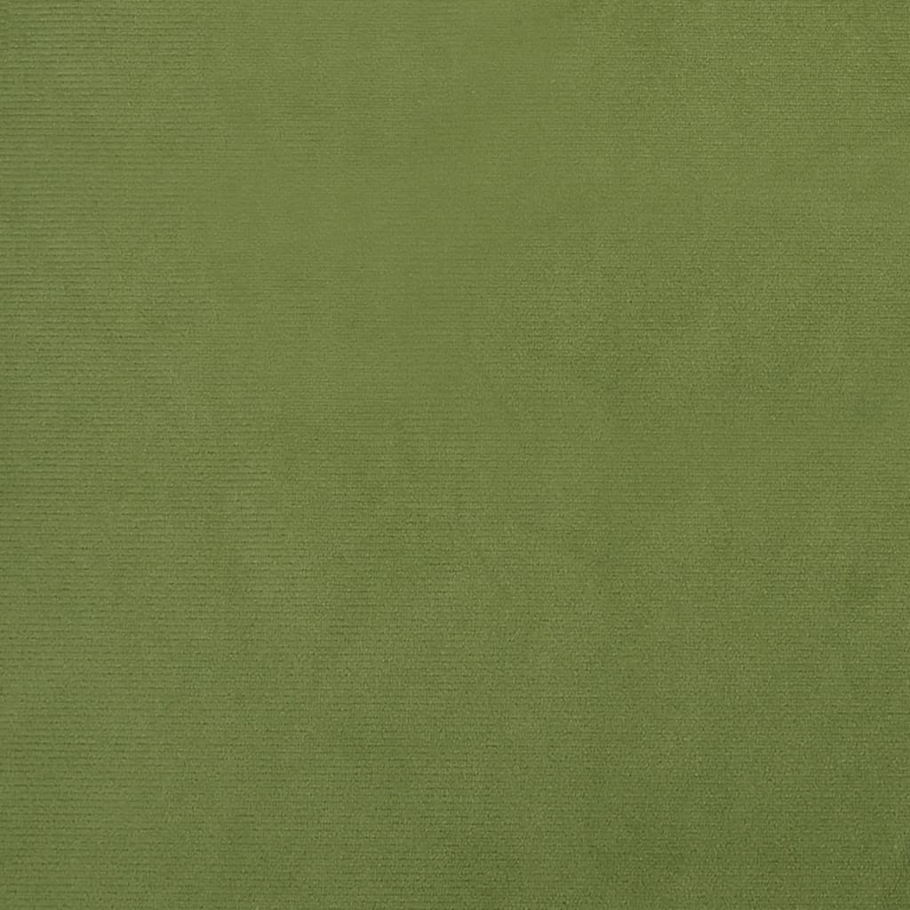 Sillas de comedor 2 unidades terciopelo verde claro V9563 Vetonek