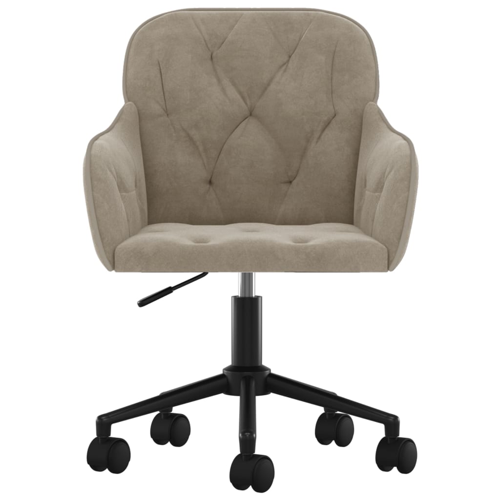 Light gray -gray spinning office chair