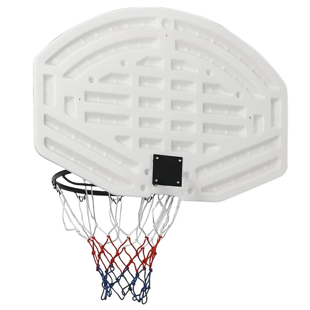 Tablero de baloncesto polietileno blanco 90x60x2 cm vidaXL