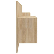 Cabecero de cama con mesitas madera contrachapada roble Sonoma V2265 Vetonek