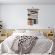 Headboard with Sonoma oak plywood tables V2265 Vetonek
