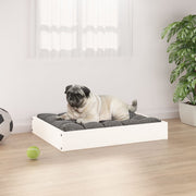 Dog bed solid white pine wood 61.5x49x9 cm v7405 Vetonek