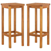 Conjunto de móveis para bar de jardim 3 peças em madeira maciça de acácia V3147 Vetonek