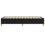 Estructura de cama sin colchón tela negro 90x190 cm v1768 - Vetonek