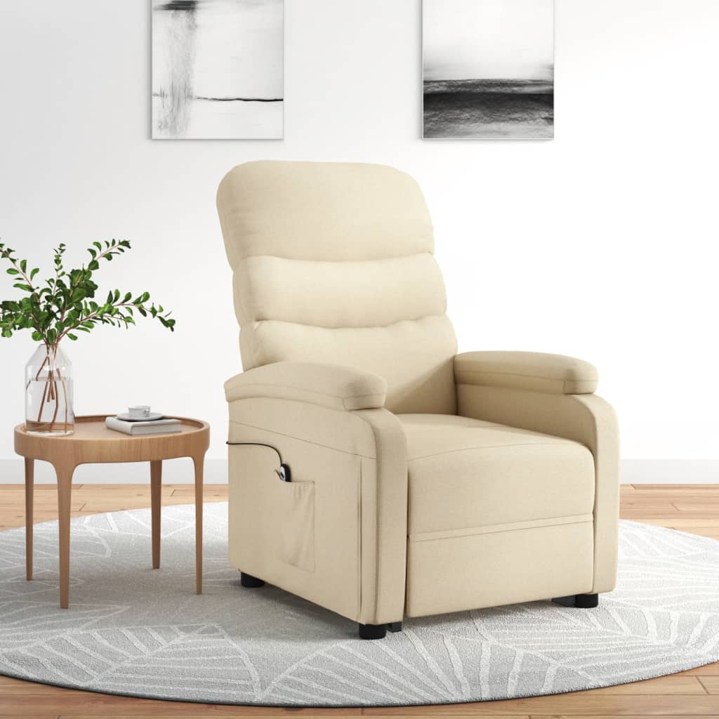 Vetonek Sillón elevable tela crema