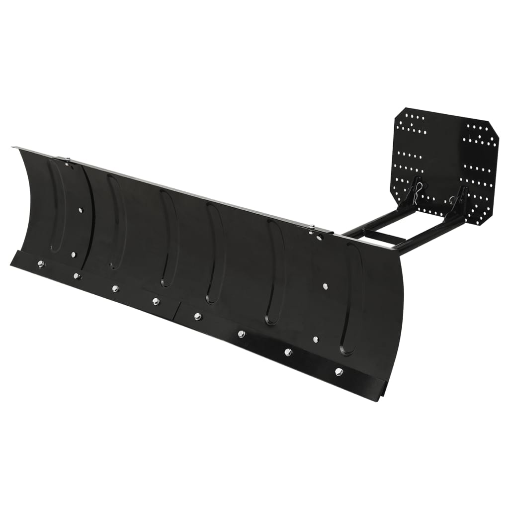 Pala quitanieves para quad ATV 150x38 cm negro vidaXL