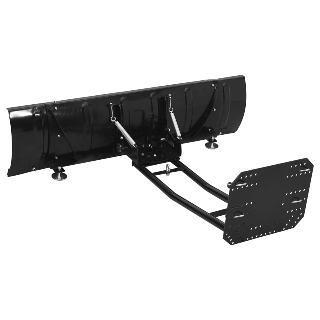 Pala quitanieves para quad ATV 150x38 cm negro vidaXL